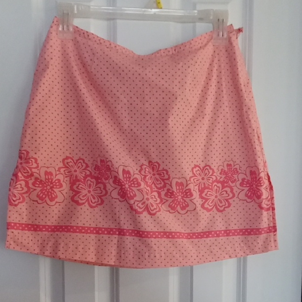 Austin Clothing Co. Pink Floral Skort